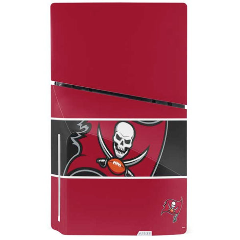 NFL Tampa Bay Buccaneers Zone Block PS5 Slim Disk Bundle Skin