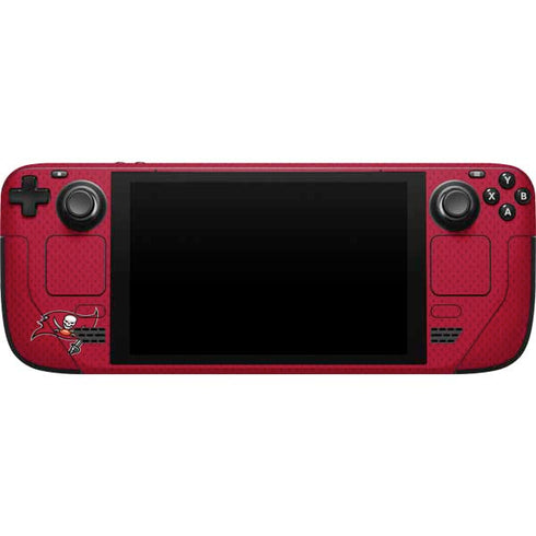 NFL Tampa Bay Buccaneers Zone Block Steam Deck Handheld Gaming Computer Skin