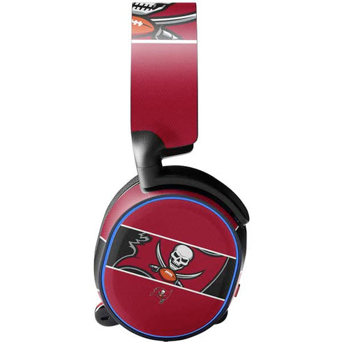 NFL Tampa Bay Buccaneers Zone Block SteelSeries Arctis 5 Skin