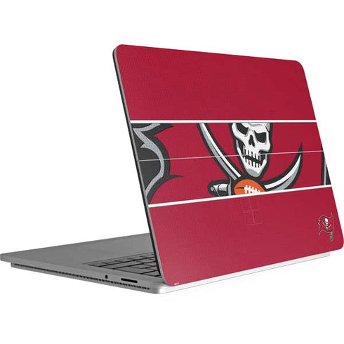 NFL Tampa Bay Buccaneers Zone Block Surface Laptop Studio Skin