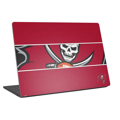 NFL Tampa Bay Buccaneers Zone Block Universal Laptop 17in (13.8 x 10in) Skin