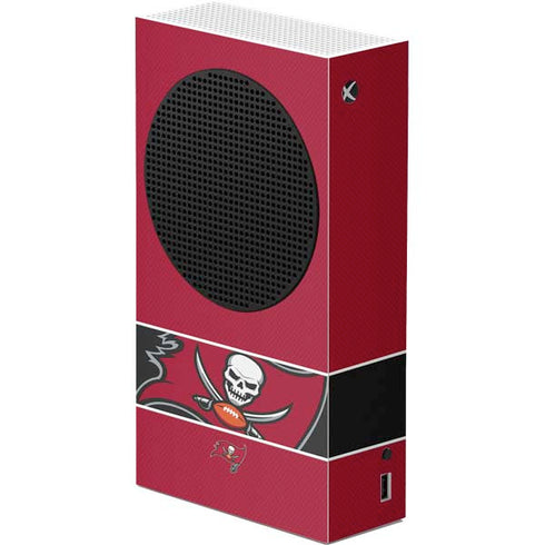 NFL Tampa Bay Buccaneers Zone Block Xbox Series S Console Skin