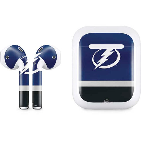 NHL Tampa Bay Lightning Alternate Jersey Apple AirPods Skin