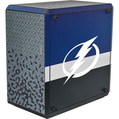 NHL Tampa Bay Lightning Alternate Jersey Cooler Master MasterBox Q300L Mini Tower Skin