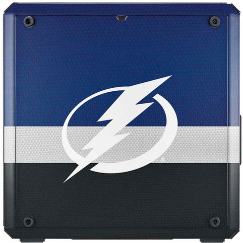 NHL Tampa Bay Lightning Alternate Jersey Cooler Master MasterBox Q300L Mini Tower Skin