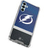 NHL Tampa Bay Lightning Alternate Jersey Galaxy A13 5G Clear Case