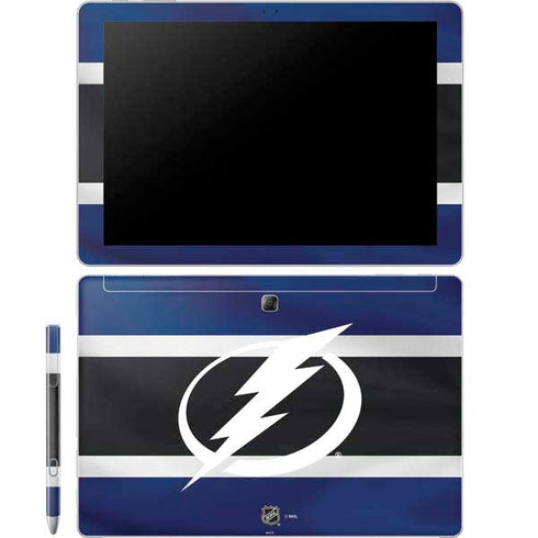 NHL Tampa Bay Lightning Alternate Jersey Galaxy Book 12in Skin