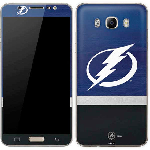 NHL Tampa Bay Lightning Alternate Jersey Galaxy J7 Skin