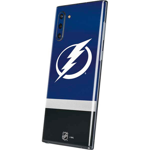NHL Tampa Bay Lightning Alternate Jersey Galaxy Note 10 Skin