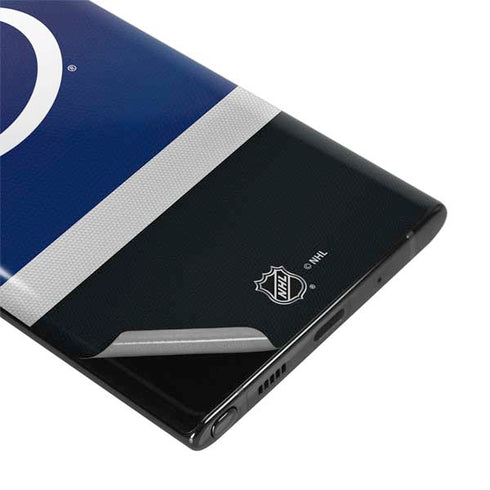 NHL Tampa Bay Lightning Alternate Jersey Galaxy Note 10 Skin