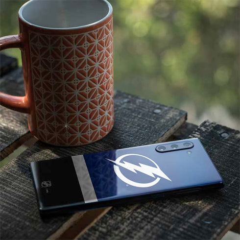 NHL Tampa Bay Lightning Alternate Jersey Galaxy Note 10 Skin