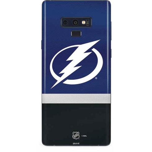 NHL Tampa Bay Lightning Alternate Jersey Galaxy Note 9 Skin