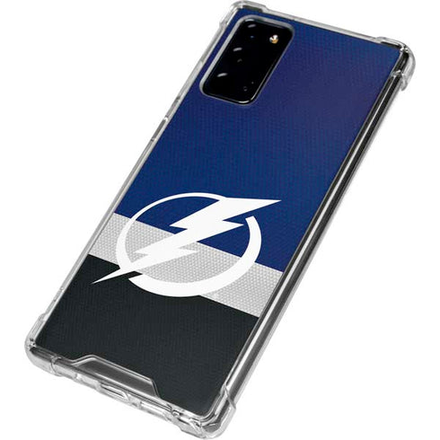 NHL Tampa Bay Lightning Alternate Jersey Galaxy Note20 5G Clear Case