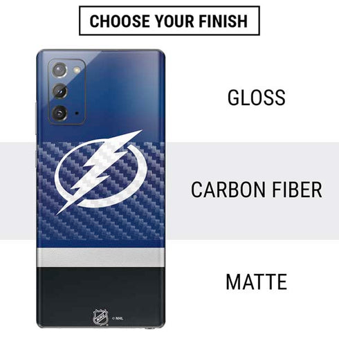 NHL Tampa Bay Lightning Alternate Jersey Galaxy Note20 5G Skin