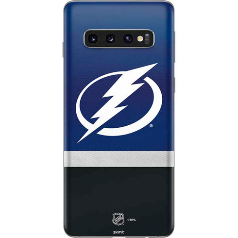 NHL Tampa Bay Lightning Alternate Jersey Galaxy S10 Skin