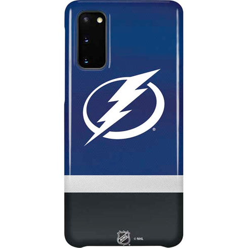 NHL Tampa Bay Lightning Alternate Jersey Galaxy S20 Lite Case