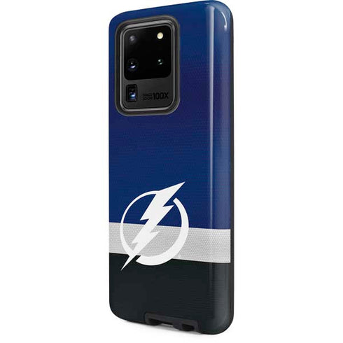 NHL Tampa Bay Lightning Alternate Jersey Galaxy S20 Ultra 5G Pro Case