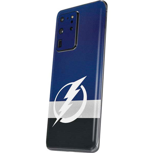 NHL Tampa Bay Lightning Alternate Jersey Galaxy S20 Ultra 5G Skin