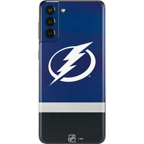 NHL Tampa Bay Lightning Alternate Jersey Galaxy S21 Plus 5G Skin