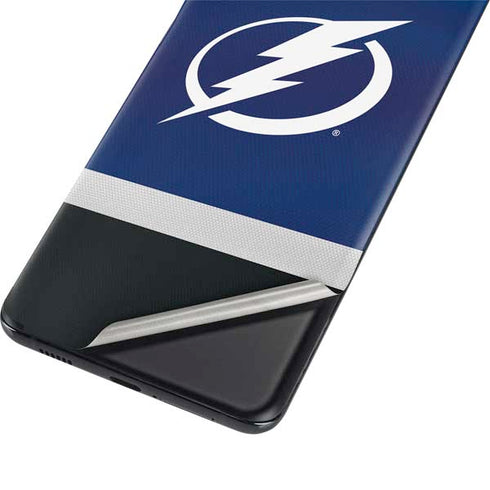 NHL Tampa Bay Lightning Alternate Jersey Galaxy S21 Plus 5G Skin