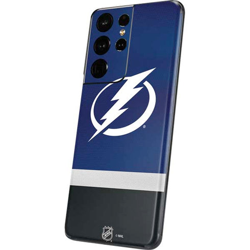 NHL Tampa Bay Lightning Alternate Jersey Galaxy S21 Ultra 5G Skin