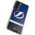 NHL Tampa Bay Lightning Alternate Jersey Galaxy S22 Plus Clear Case