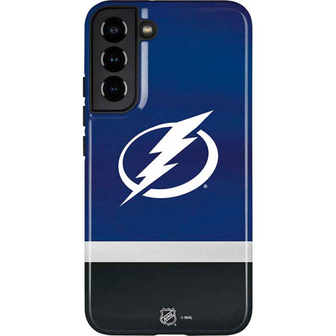 NHL Tampa Bay Lightning Alternate Jersey Galaxy S22 Plus Pro Case