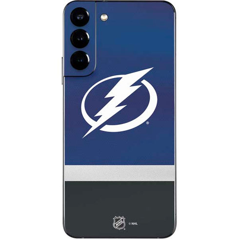 NHL Tampa Bay Lightning Alternate Jersey Galaxy S22 Plus Skin