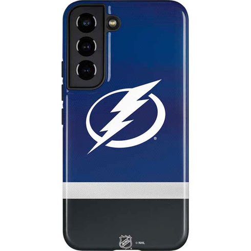 NHL Tampa Bay Lightning Alternate Jersey Galaxy S22 Pro Case