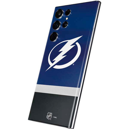 NHL Tampa Bay Lightning Alternate Jersey Galaxy S22 Ultra Skin