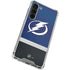 NHL Tampa Bay Lightning Alternate Jersey Galaxy S23 Plus Clear Case
