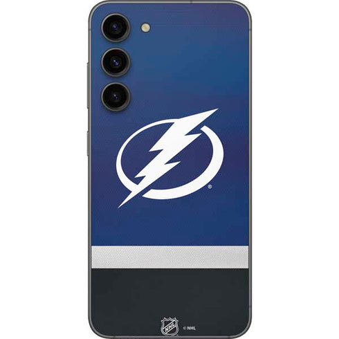 NHL Tampa Bay Lightning Alternate Jersey Galaxy S23 Plus Skin