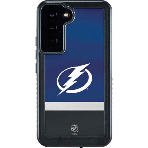 NHL Tampa Bay Lightning Alternate Jersey Galaxy S23 Plus Waterproof Case