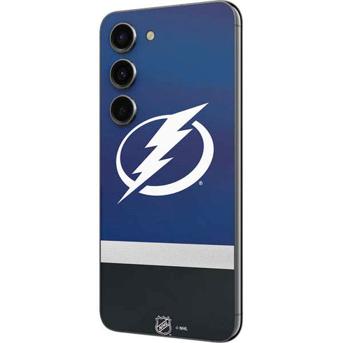 NHL Tampa Bay Lightning Alternate Jersey Galaxy S23 Skin