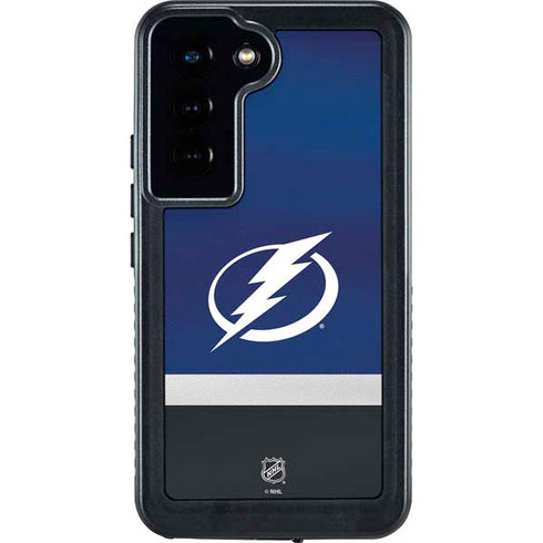 NHL Tampa Bay Lightning Alternate Jersey Galaxy S23 Waterproof Case