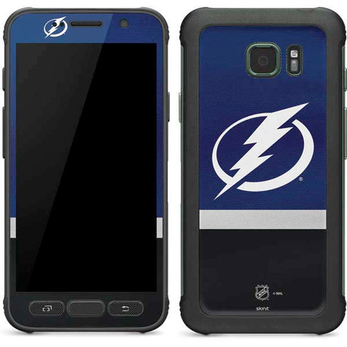 NHL Tampa Bay Lightning Alternate Jersey Galaxy S7 Active Skin