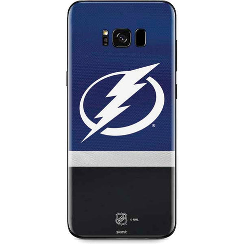 NHL Tampa Bay Lightning Alternate Jersey Galaxy S8 Skin