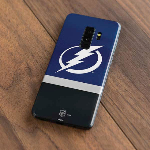 NHL Tampa Bay Lightning Alternate Jersey Galaxy S9 Plus Skin