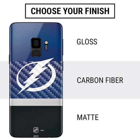 NHL Tampa Bay Lightning Alternate Jersey Galaxy S9 Skin