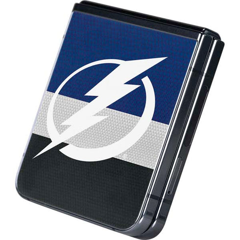 NHL Tampa Bay Lightning Alternate Jersey Galaxy Z Flip5 5G Skin