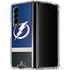 NHL Tampa Bay Lightning Alternate Jersey Galaxy Z Fold4 5G Clear Case