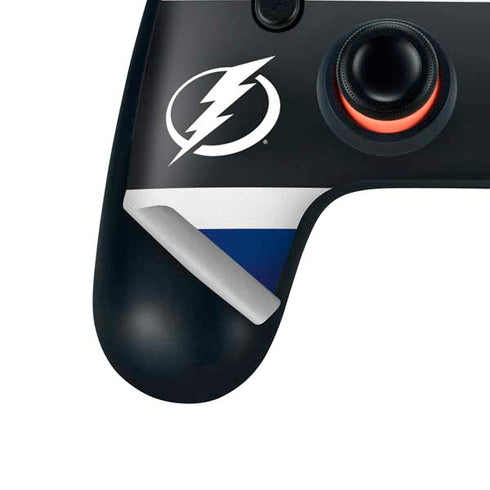 NHL Tampa Bay Lightning Alternate Jersey Google Stadia Controller Skin