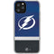 NHL Tampa Bay Lightning Alternate Jersey iPhone 11 Pro Clear Case