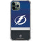 NHL Tampa Bay Lightning Alternate Jersey iPhone 11 Pro Max Clear Case