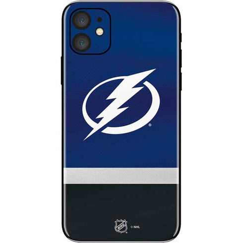 NHL Tampa Bay Lightning Alternate Jersey iPhone 11 Skin