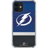 NHL Tampa Bay Lightning Alternate Jersey iPhone 12 Mini Clear Case