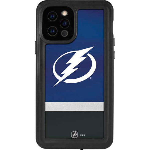 NHL Tampa Bay Lightning Alternate Jersey iPhone 12 Pro Waterproof Case