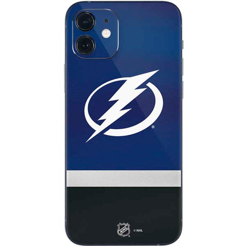 NHL Tampa Bay Lightning Alternate Jersey iPhone 12 Skin