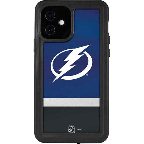 NHL Tampa Bay Lightning Alternate Jersey iPhone 12 Waterproof Case
