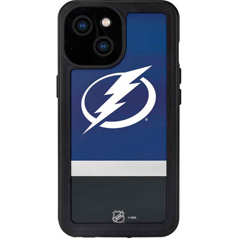 NHL Tampa Bay Lightning Alternate Jersey iPhone 13 Mini Waterproof Case